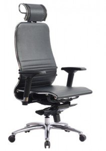 Руководительское кресло Samurai K-3.04 с подголовником - вид 1